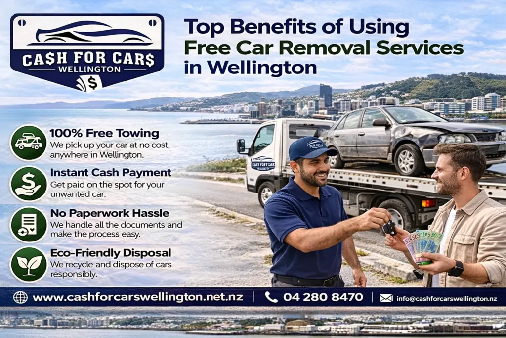 Free car removal in Wellington