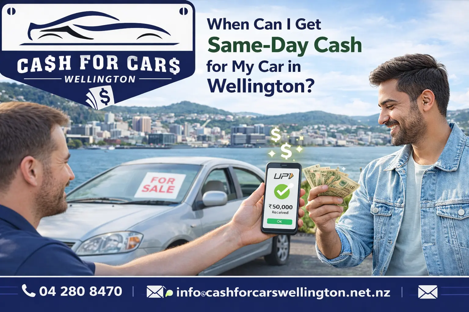Same-day car sale in Wellington