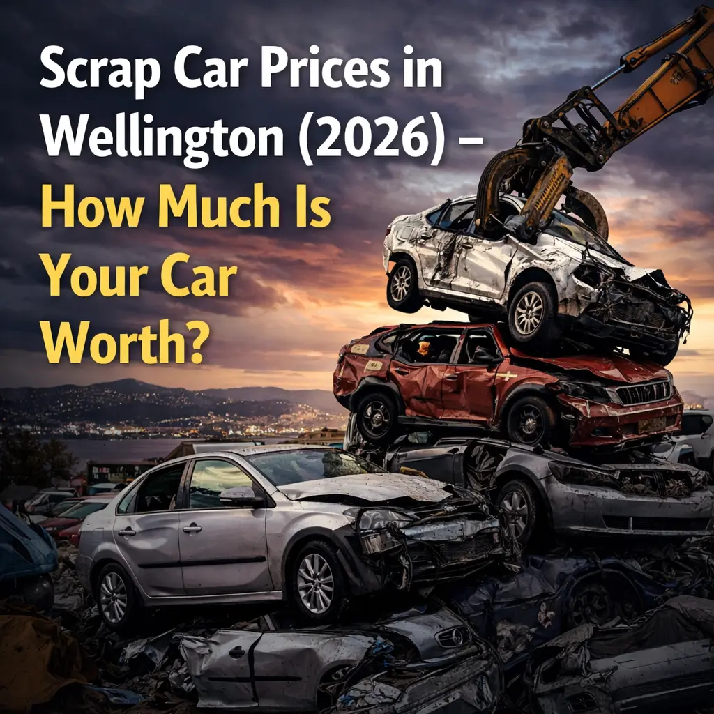 Scrap car prices in Wellington 2026