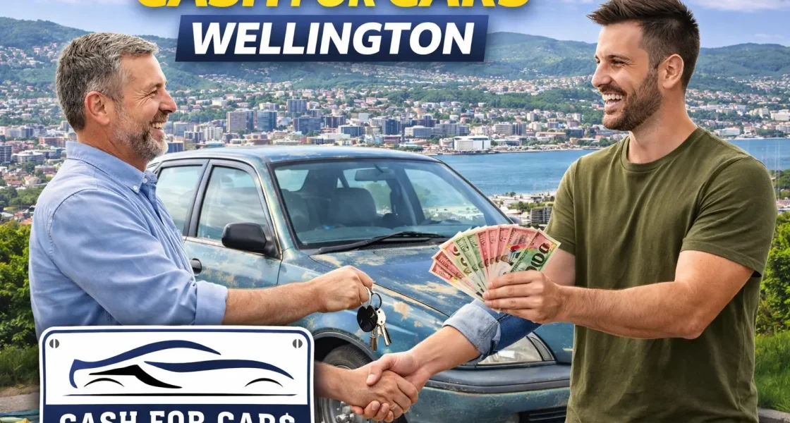 Car sale transaction in Wellington