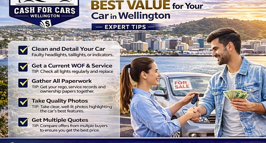 Cash for cars guide in Wellington