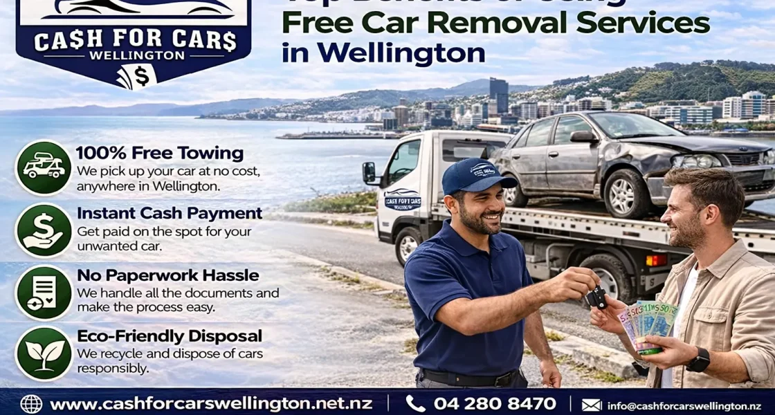 Free car removal in Wellington